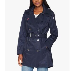 Tommy Hilfiger size XL Navy Double-Breasted woman Coat